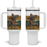 Funny Chupacabra Fiesta Tumbler With Handle Cinco De Mayo Gift