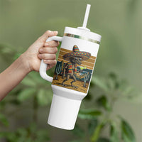 Funny Chupacabra Fiesta Tumbler With Handle Cinco De Mayo Gift