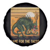Funny Chupacabra Taco Lover Spare Tire Cover Came For The Tacos