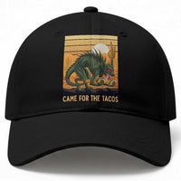 Funny Chupacabra Taco Lover Baseball Cap Came For The Tacos