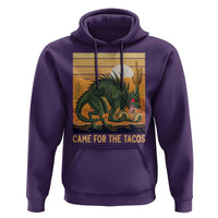 Funny Chupacabra Taco Lover Hoodie Came For The Tacos