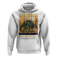 Funny Chupacabra Taco Lover Hoodie Came For The Tacos