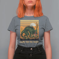 Funny Chupacabra Taco Lover T Shirt For Women Came For The Tacos