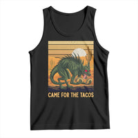 Funny Chupacabra Taco Lover Tank Top Came For The Tacos