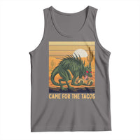 Funny Chupacabra Taco Lover Tank Top Came For The Tacos