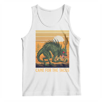 Funny Chupacabra Taco Lover Tank Top Came For The Tacos