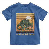 Funny Chupacabra Taco Lover Toddler T Shirt Came For The Tacos