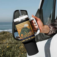 Funny Chupacabra Taco Lover Tumbler With Handle Came For The Tacos