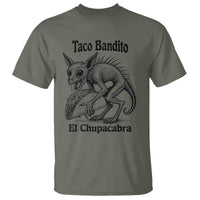 Funny Chupacabra Taco Bandito T Shirt Gift For Mexican Food Fan