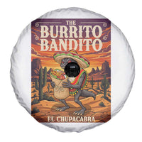 Funny El Chupacabra Burrito Bandito Spare Tire Cover Cinco De Mayo Gift