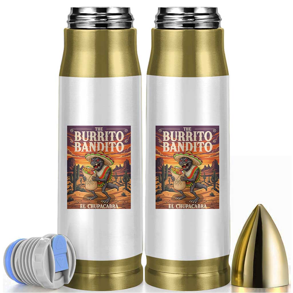 Funny El Chupacabra Burrito Bandito Bullet Tumbler Cinco De Mayo Gift