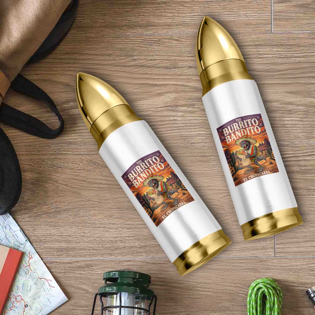 Funny El Chupacabra Burrito Bandito Bullet Tumbler Cinco De Mayo Gift