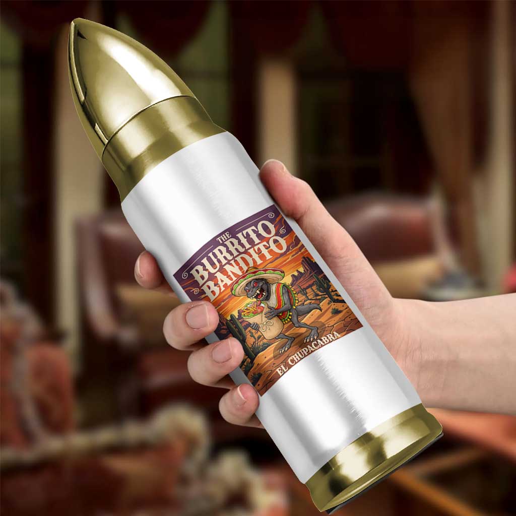 Funny El Chupacabra Burrito Bandito Bullet Tumbler Cinco De Mayo Gift