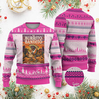 Funny El Chupacabra Burrito Bandito Ugly Christmas Sweater Cinco De Mayo Gift