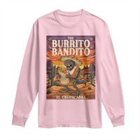 Funny El Chupacabra Burrito Bandito Long Sleeve Shirt Cinco De Mayo Gift