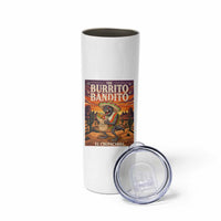 Funny El Chupacabra Burrito Bandito Skinny Tumbler Cinco De Mayo Gift
