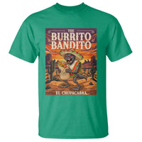 Funny El Chupacabra Burrito Bandito T Shirt Cinco De Mayo Gift