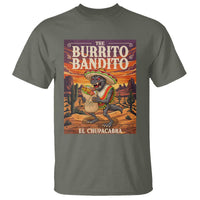 Funny El Chupacabra Burrito Bandito T Shirt Cinco De Mayo Gift