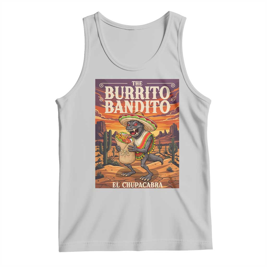 Funny El Chupacabra Burrito Bandito Tank Top Cinco De Mayo Gift