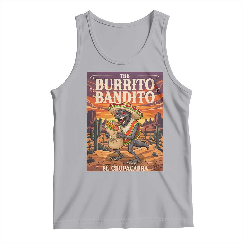 Funny El Chupacabra Burrito Bandito Tank Top Cinco De Mayo Gift