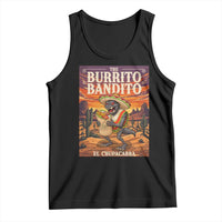 Funny El Chupacabra Burrito Bandito Tank Top Cinco De Mayo Gift