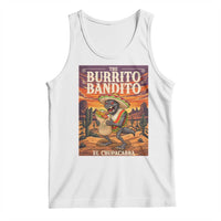 Funny El Chupacabra Burrito Bandito Tank Top Cinco De Mayo Gift