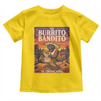Funny El Chupacabra Burrito Bandito Toddler T Shirt Cinco De Mayo Gift