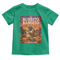 Funny El Chupacabra Burrito Bandito Toddler T Shirt Cinco De Mayo Gift