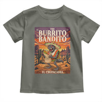 Funny El Chupacabra Burrito Bandito Toddler T Shirt Cinco De Mayo Gift