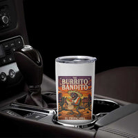 Funny El Chupacabra Burrito Bandito Tumbler Cup Cinco De Mayo Gift