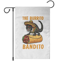 Funny Cinco De Mayo Chupacabra Garden Flag The Burrito Bandito