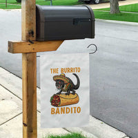 Funny Cinco De Mayo Chupacabra Garden Flag The Burrito Bandito