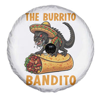 Funny Cinco De Mayo Chupacabra Spare Tire Cover The Burrito Bandito