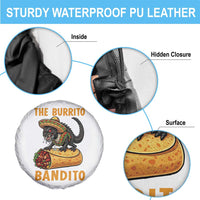 Funny Cinco De Mayo Chupacabra Spare Tire Cover The Burrito Bandito