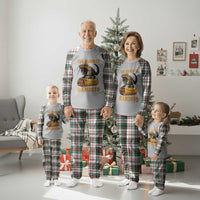 Funny Cinco De Mayo Chupacabra Plaid Pajama Set The Burrito Bandito