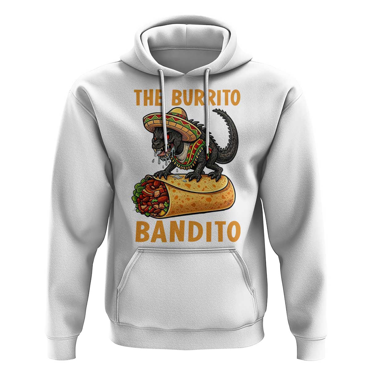 Funny Cinco De Mayo Chupacabra Hoodie The Burrito Bandito