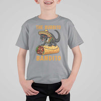 Funny Cinco De Mayo Chupacabra T Shirt For Kid The Burrito Bandito