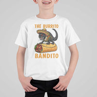 Funny Cinco De Mayo Chupacabra T Shirt For Kid The Burrito Bandito