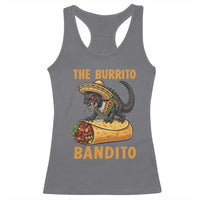 Funny Cinco De Mayo Chupacabra Racerback Tank Top The Burrito Bandito