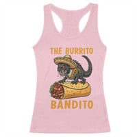 Funny Cinco De Mayo Chupacabra Racerback Tank Top The Burrito Bandito