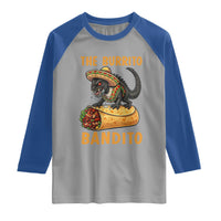 Funny Cinco De Mayo Chupacabra Raglan Shirt The Burrito Bandito