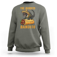 Funny Cinco De Mayo Chupacabra Sweatshirt The Burrito Bandito