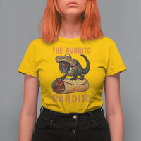 Funny Cinco De Mayo Chupacabra T Shirt For Women The Burrito Bandito