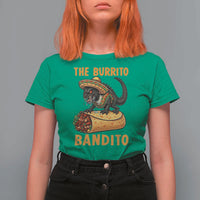 Funny Cinco De Mayo Chupacabra T Shirt For Women The Burrito Bandito
