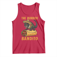 Funny Cinco De Mayo Chupacabra Tank Top The Burrito Bandito