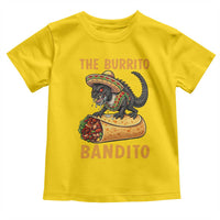 Funny Cinco De Mayo Chupacabra Toddler T Shirt The Burrito Bandito