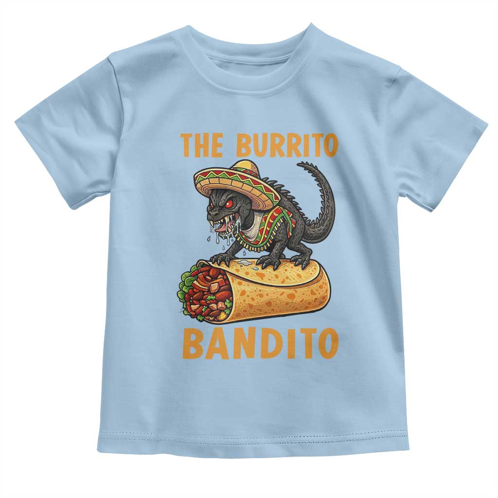 Funny Cinco De Mayo Chupacabra Toddler T Shirt The Burrito Bandito