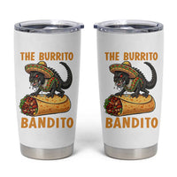 Funny Cinco De Mayo Chupacabra Tumbler Cup The Burrito Bandito