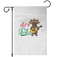 Funny Cinco De Mayo Chupacabra Garden Flag Lets Fiesta