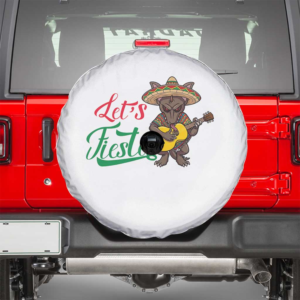 Funny Cinco De Mayo Chupacabra Spare Tire Cover Lets Fiesta